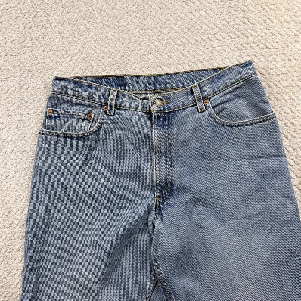 Vintage Levi's Mens 34x31 Jeans 560 Blue Loose Fit Tapered Leg 90's Grunge Denim